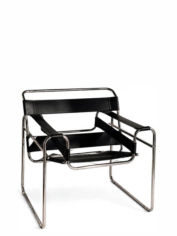 The Chrome Sling Lounge Chair